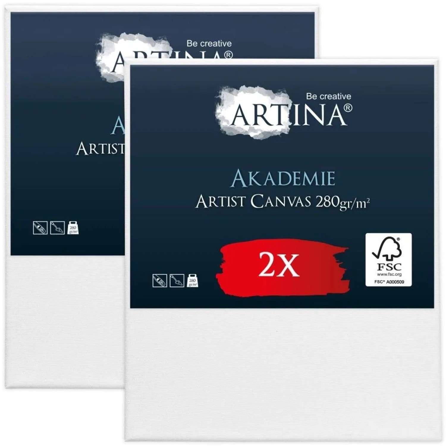Artina Akademie Keilrahmen 50x60cm FSC 2tlg