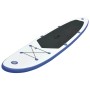 vidaXL SUP-Board Aufblasbar Blau und Weiß 92202_2