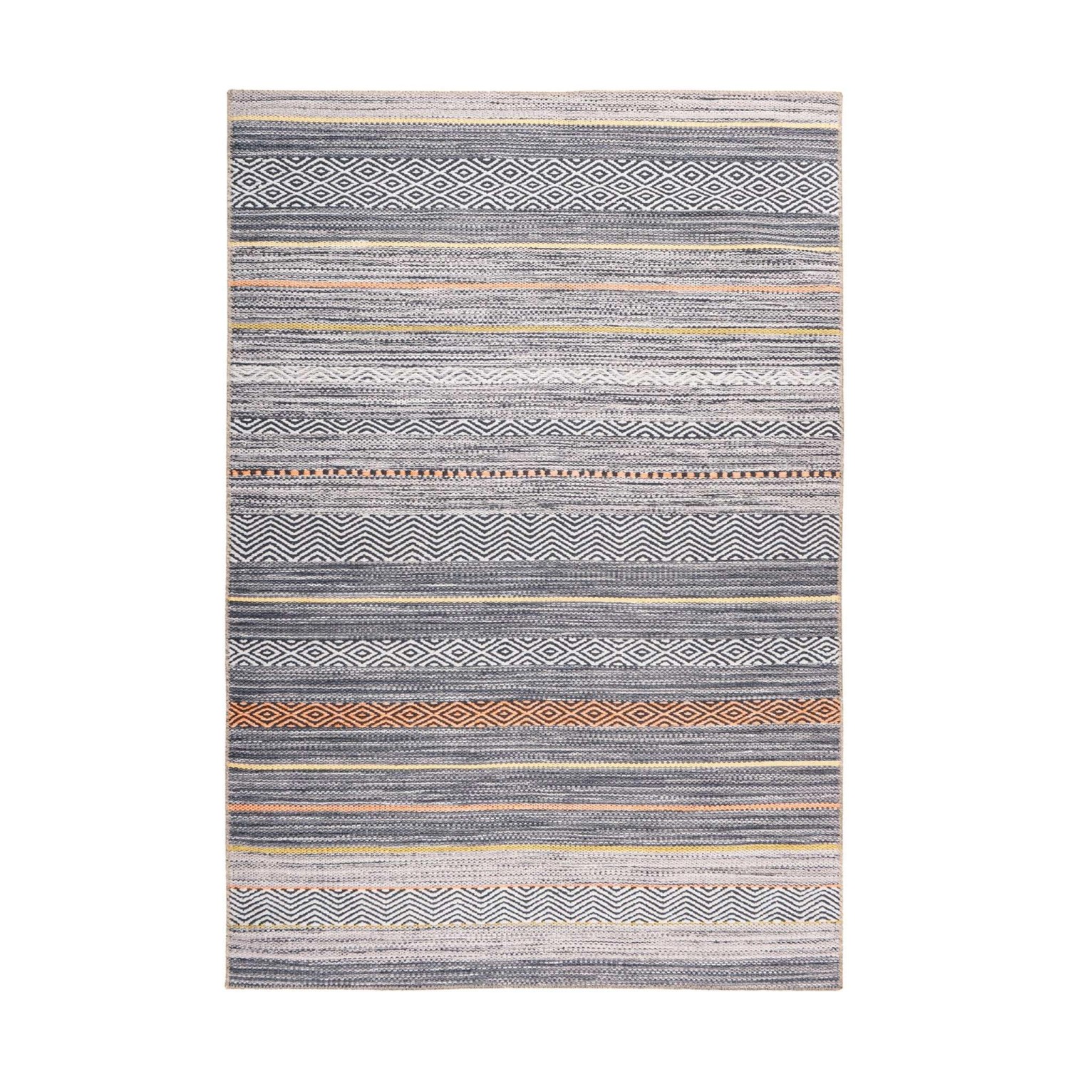 MeGusta Flachflor Teppich Modern Multi Polyester 230x330 cm Mónica günstig online kaufen