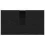 vidaXL Waschbeckenunterschrank in Schwarz Eichen-Optik, 58x33x60 cm.