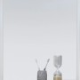 Pelipal Bad-Spiegel Quickset mit Eiche-Ablage, 74x60 cm, weiß. Optional mit Lampe.