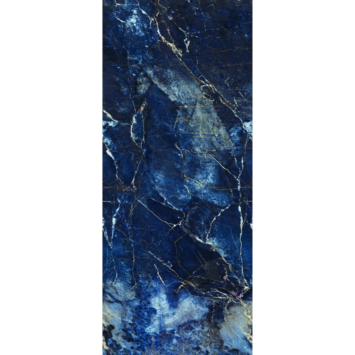 Grosfillex Wandpaneel 3D Optik Marbre Bleu Brillant 260 cm x 37,5 cm Marmor