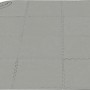 Bestway Lay-Z-Spa Bodenschutzmatte, grau, aus Kunststoff, bestehend aus mehreren Teilen.