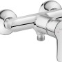 baliv Duscharmatur DU-5890 Chrom: Einhebelmischer für Dusche mit glänzender Oberfläche.