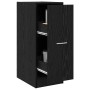 vidaXL Apothekerschrank Schwarze Eiche 30 x 41 x 77,5 cm Holzwerkstoff 868992_3