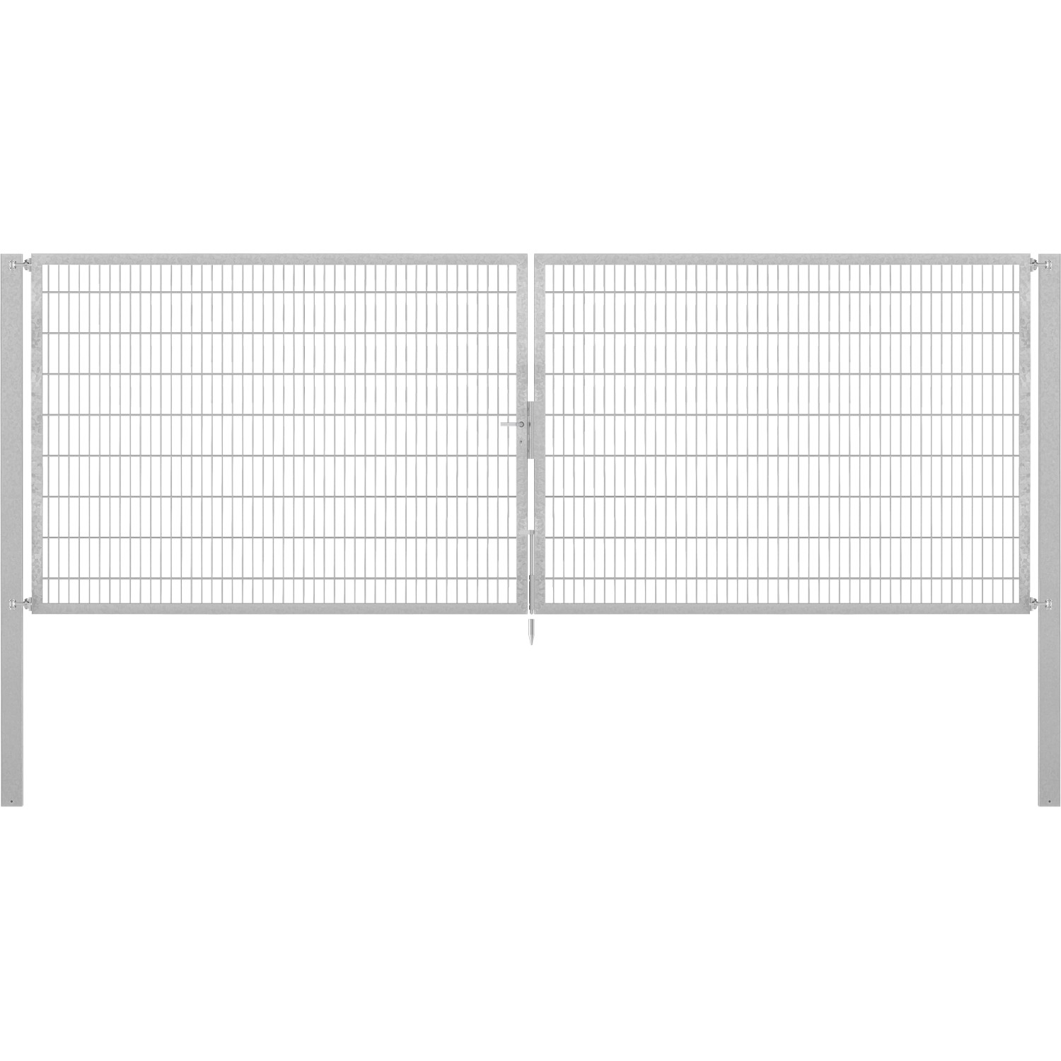 Doppeltor Flexo Plus 500 cm x 180 cm Pfosten 100 cm x 100 cm Feuerverzinkt