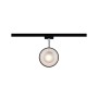 Paulmann URail LED-Spot Arena, schwarz/chrom, 14W, dimmbar, für Schienensysteme.