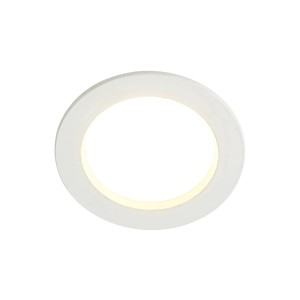 Arcchio LED Downlights Milaine 9649001 Modern in Weiß 1-flammig Badezimmerleuchte