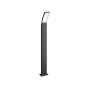Moderne Philips LED Wegeleuchte Splay in Anthrazit, 96 cm hoch, für den Außenbereich.