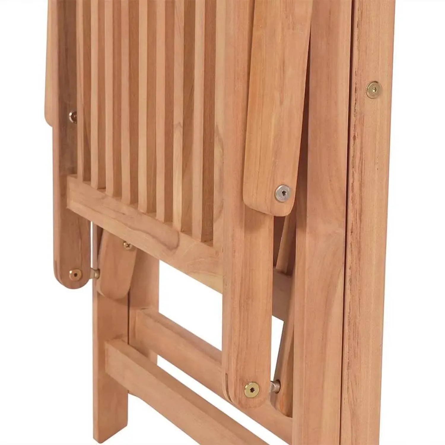 vidaXL Verstellbare Gartenstühle 2 Stk Massivholz Teak 43029_8