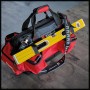 Einhell E-Case Werkzeugkoffer Tasche mit Wasserwaage und Tragegurt.