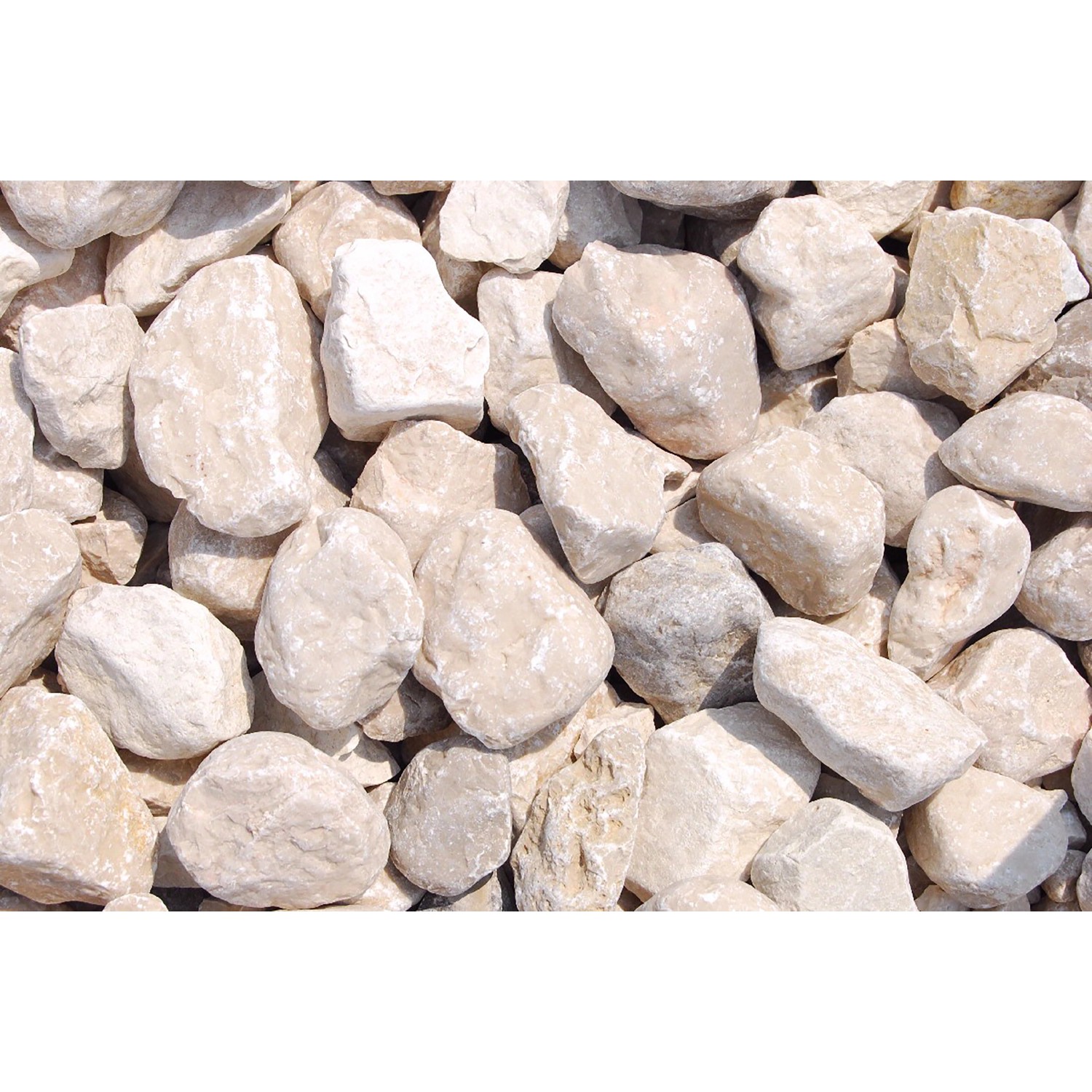 Gletscherkiesel Chateau-Beige 40 - 60 mm 1000 kg Big-Bag