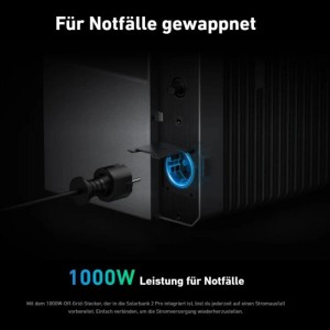 Anker Solix Balkonkraftwerk 1000 Wp Mit Solarbank 2 E1600 Mit Smart Meter