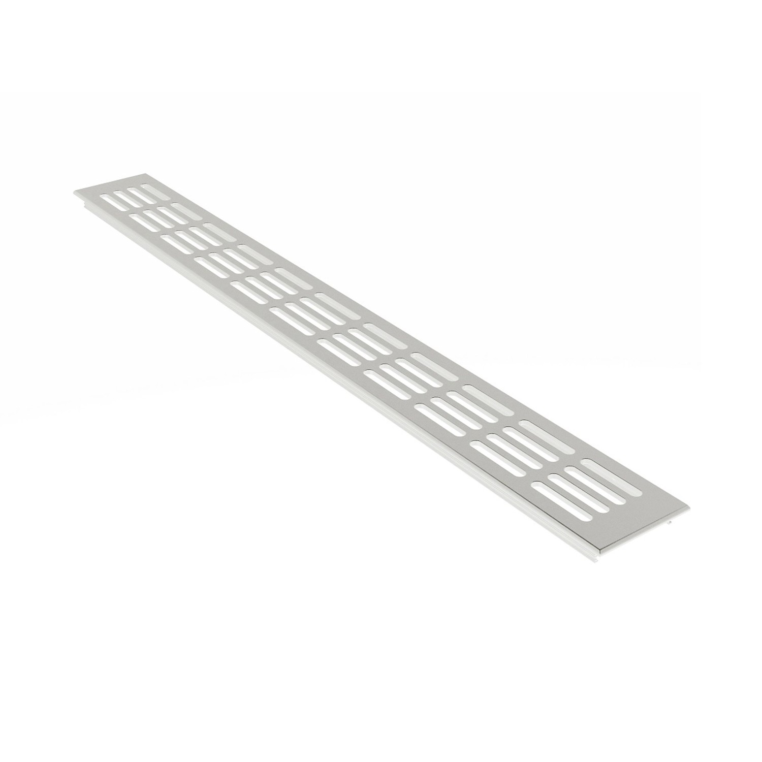 MS Beschläge Lüftungsgitter 60 x 1200 mm Alu Silber F1 Eloxiert Belüftungsg günstig online kaufen