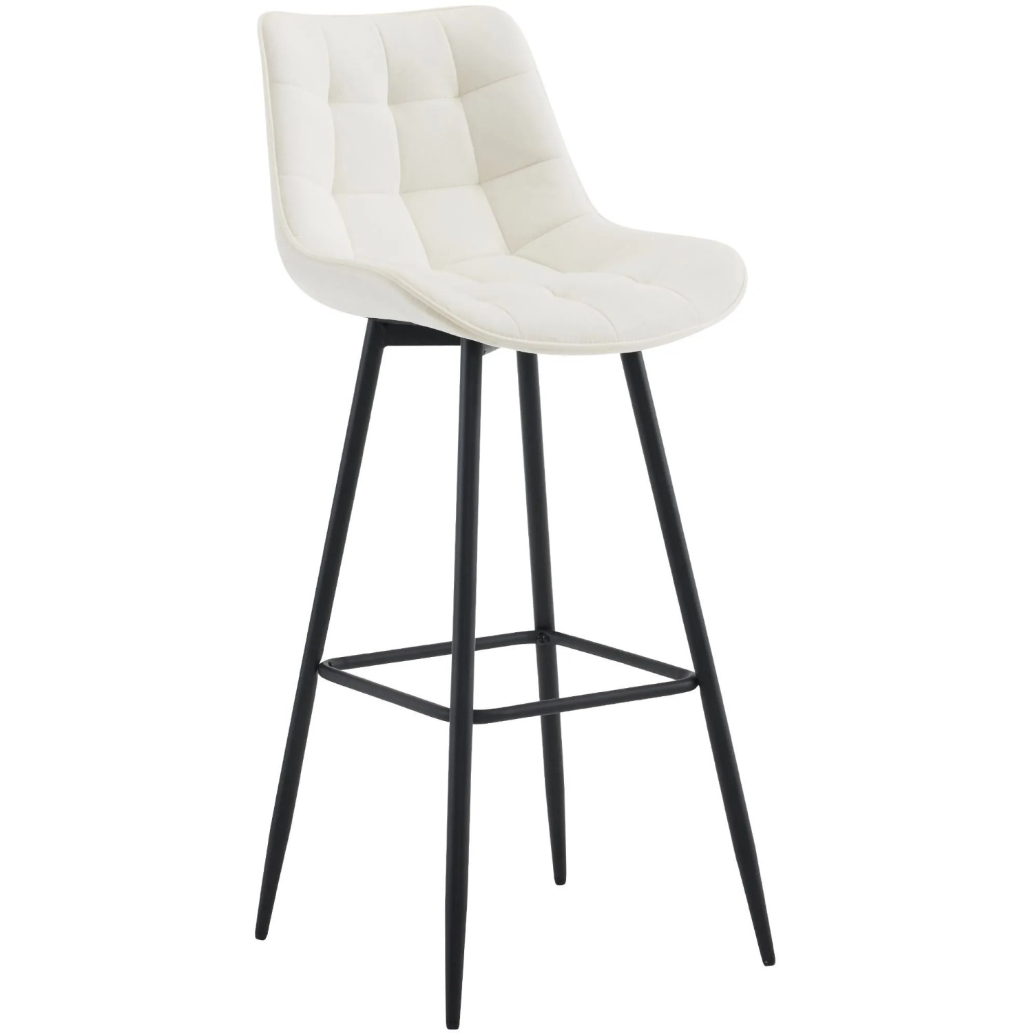 CLP Barhocker Dartford creme/Samt