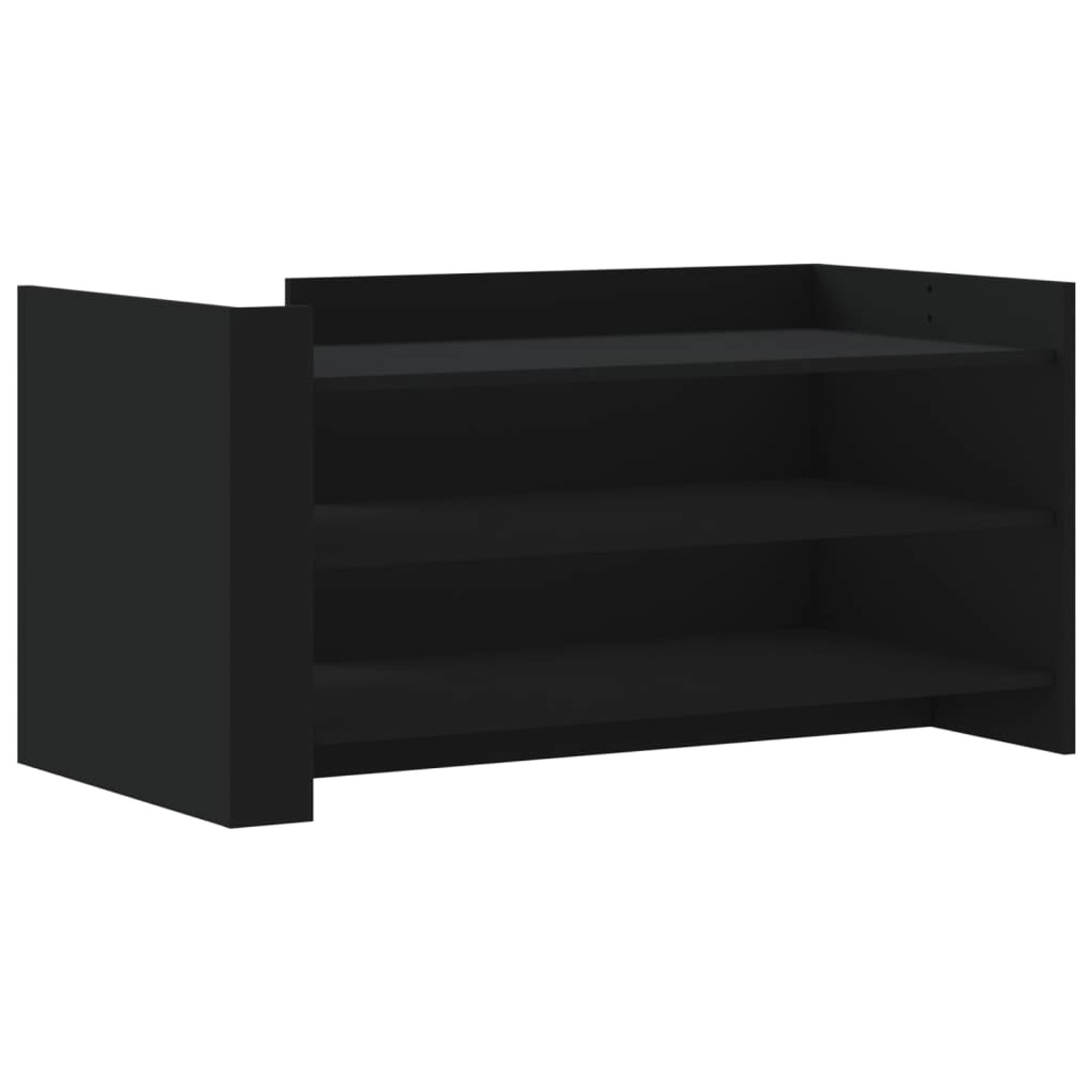 vidaXL Couchtisch Schwarz 100x50x50 cm Holzwerkstoff 848347 günstig online kaufen