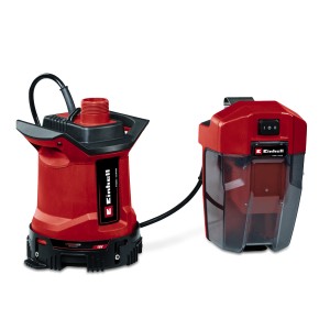 Einhell Power X-Change Akku-Wasserpumpe GE-DP 18/25 LL Li Solo mit Akku-Box.