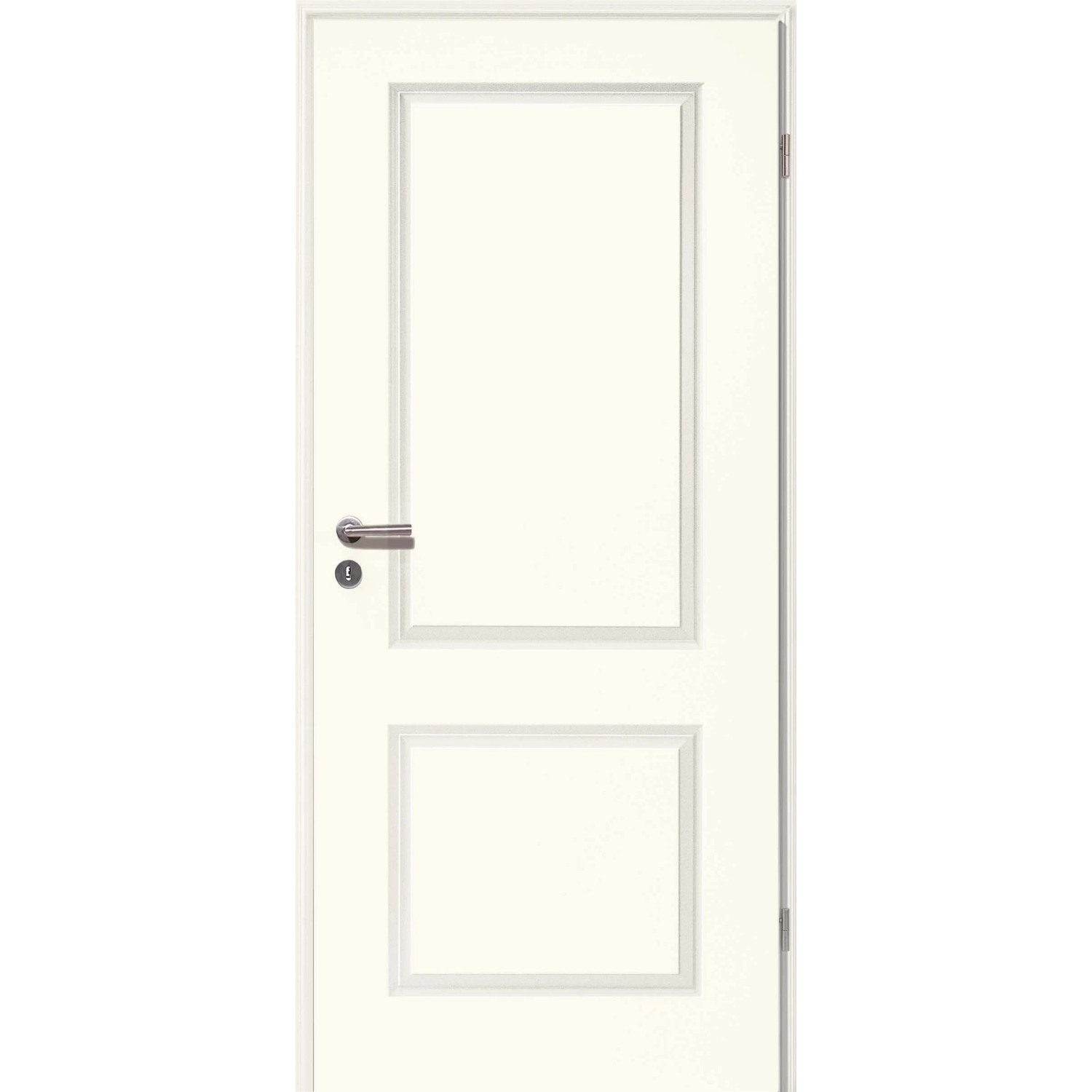 Zimmertür Brillant Classic 4002 ähnl. RAL 9010 73,5 cm x 198,5 cm Anschlag L