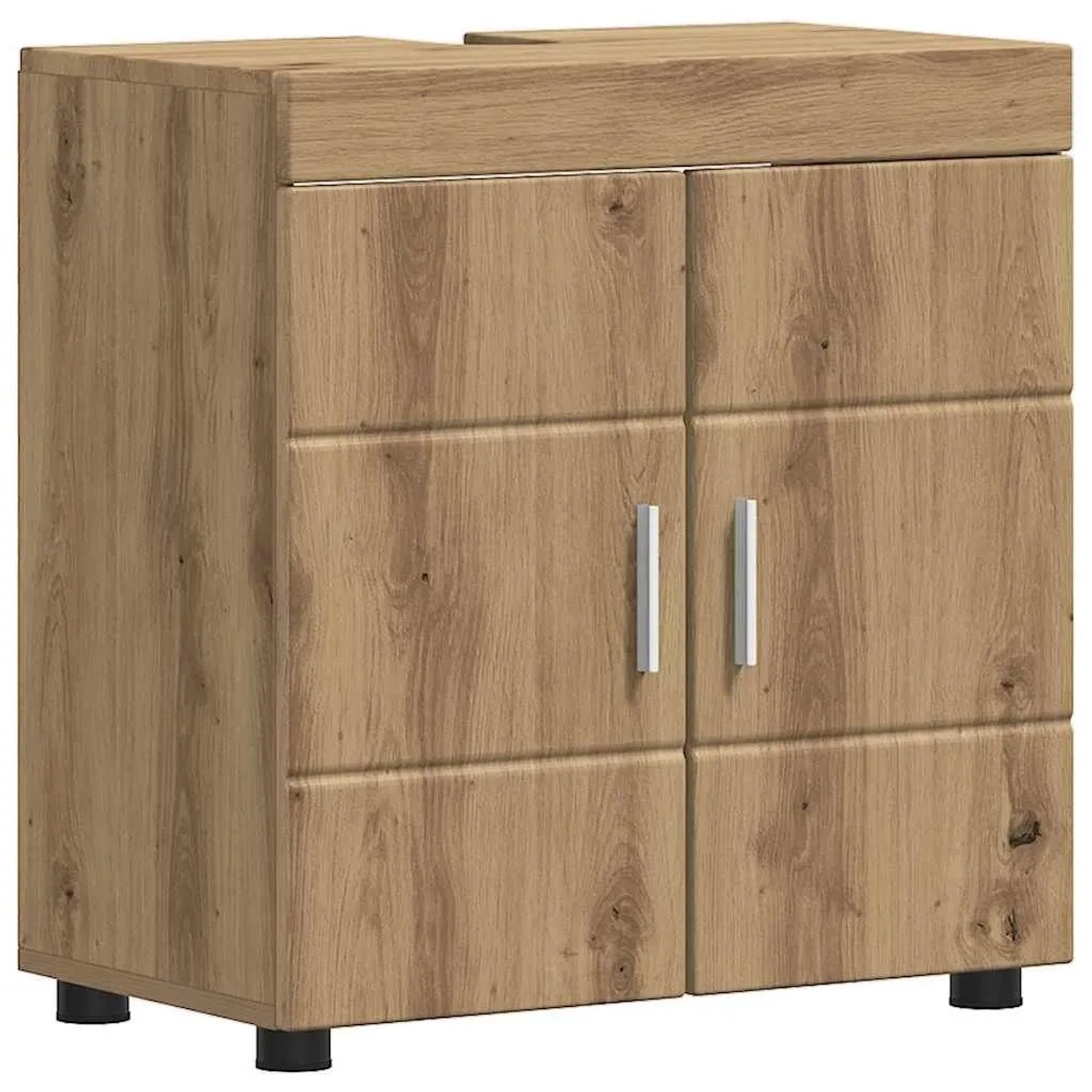 vidaXL Badezimmerschrank-Set TULUM Artisan-Eiche 60 x 34 x 63 cm 880330