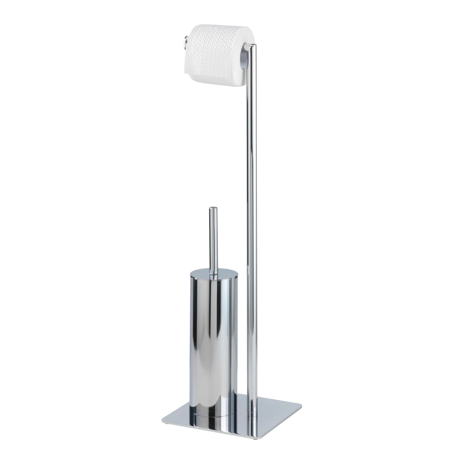 Wenko Stand WC-Garnitur Recco Chrom