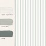 Laura Ashley Vliestapete Farnworth Stripe Sage Green: Dekorative Tapete mit feinen, grünen Streifen.