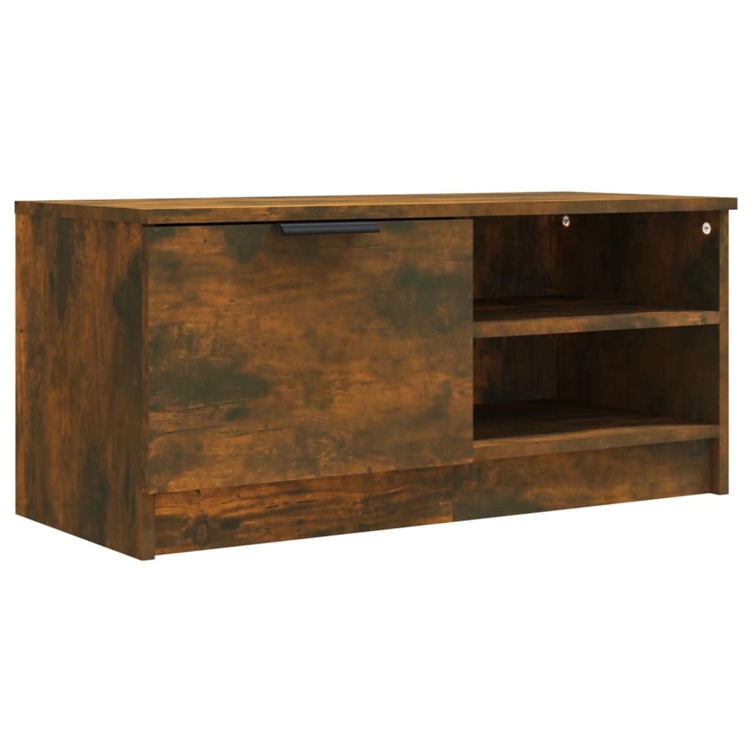 vidaXL TV-Schrank Räuchereiche 80x35x36,5 cm Holzwerkstoff 817117 günstig online kaufen