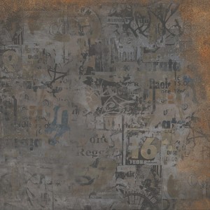 Dekorfliese Metallica Titan, 60x60 cm, mit modernem, urbanem Design für Innenräume.