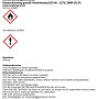 Sicherheitshinweise und Gefahrensymbole für Albrecht Holzsiegel PU-Klarlack.