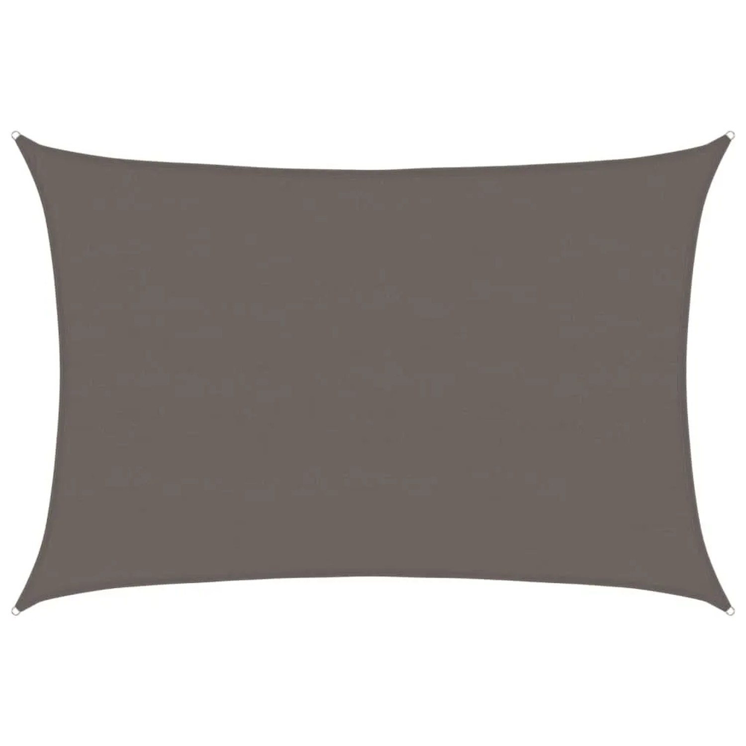 vidaXL Sonnensegel 160 g/m² Anthrazit 5x7 m HDPE 311082