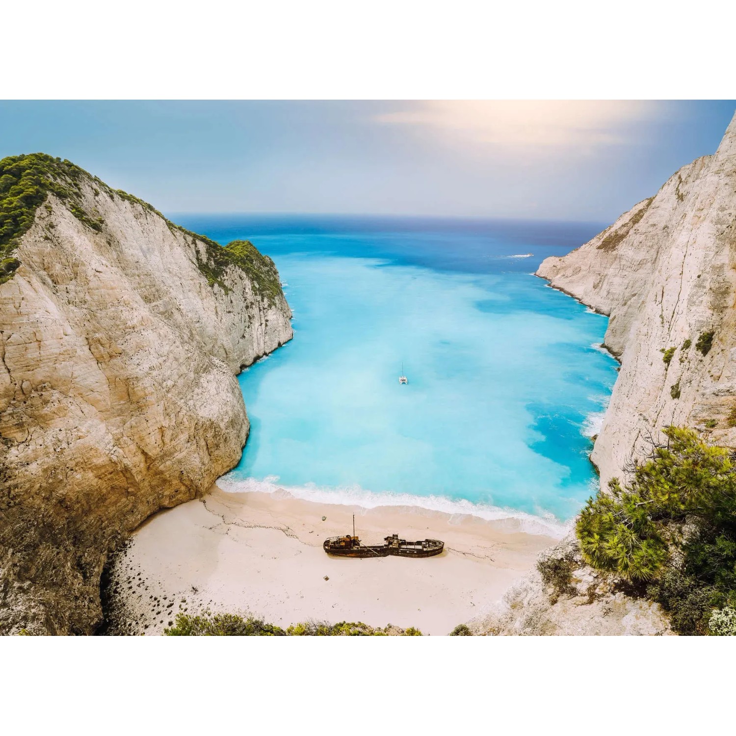 living walls Fototapete Designwalls Greek Bay, glatt, (5 St)