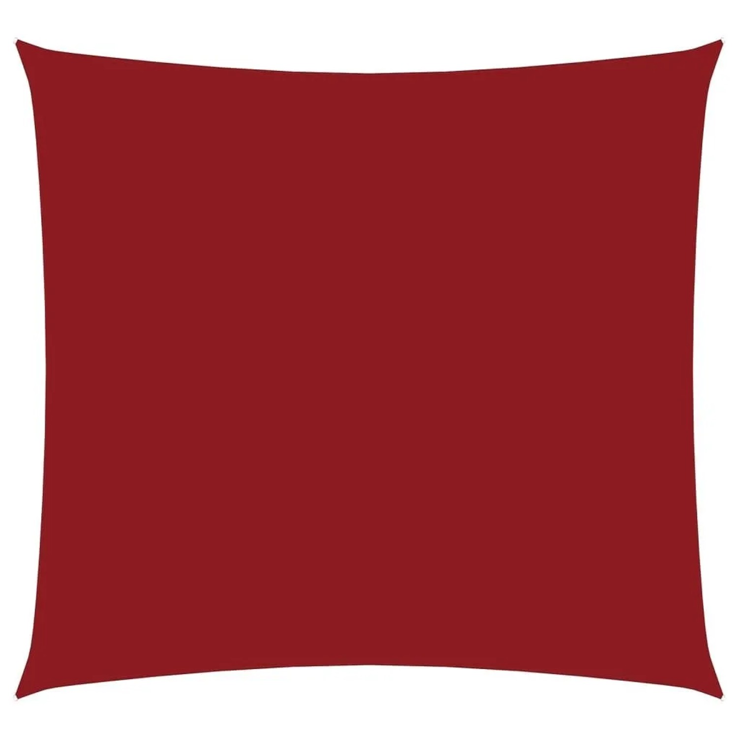 Furnicato Sonnensegel Oxford Gewebe Quadratisch 4 5x4 5 M Rot