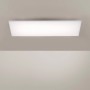 Weißes, rahmenloses LED-Panel (60x30 cm) von Paul Neuhaus als Deckenleuchte.