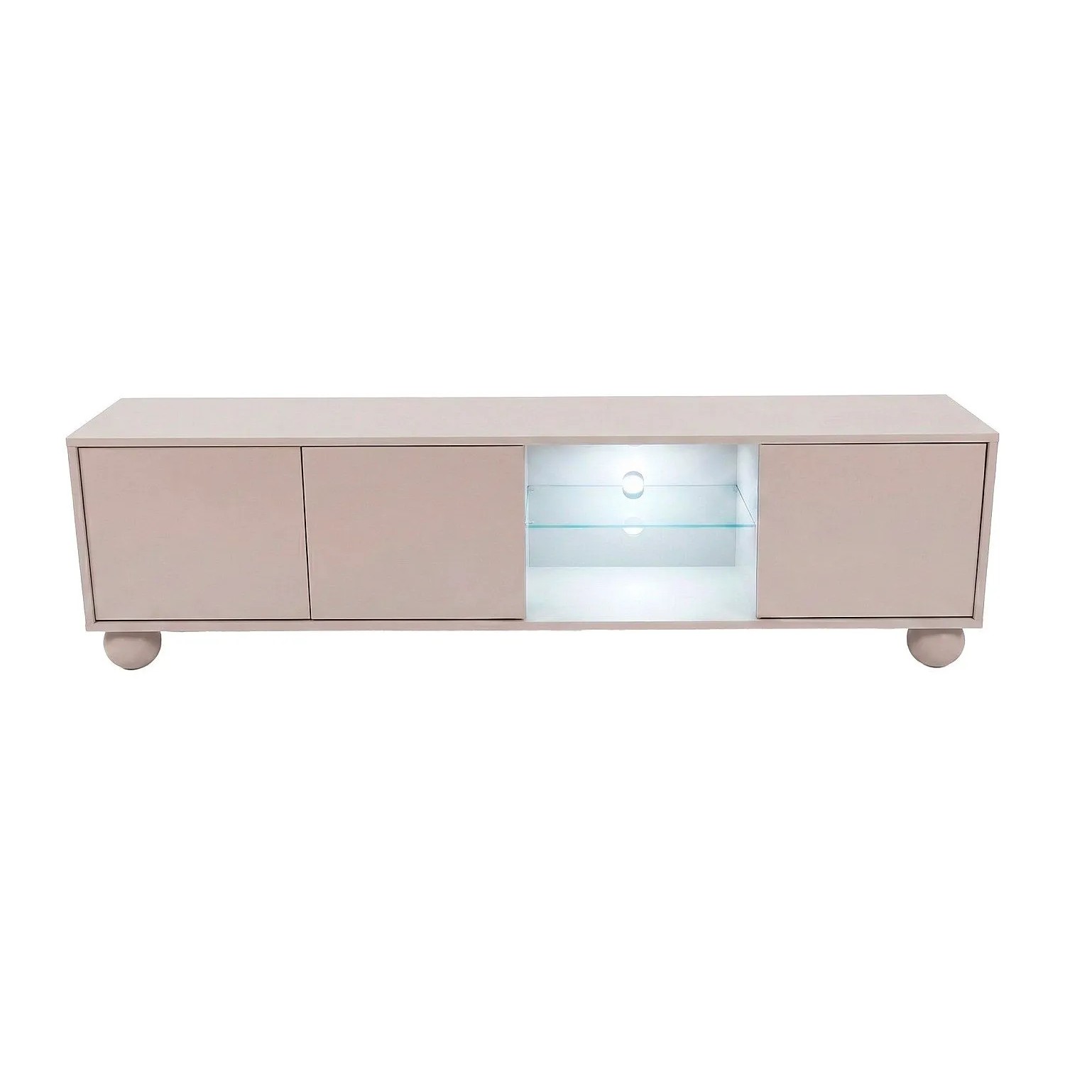 Vente-unique Tv-Board Myvaro Beige 175 cm