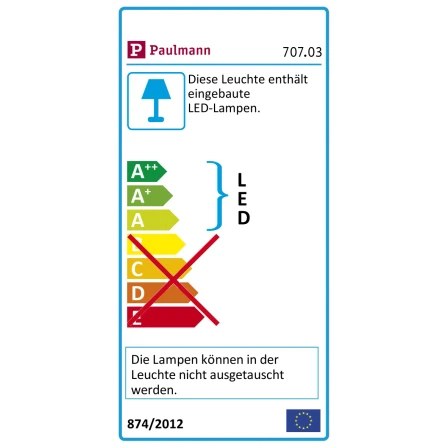 Paulmann LED-Strip LED-Stripe USB-Anschluss Blau-Weiß EEK: A-A++