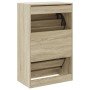 vidaXL Schuhschrank Sonoma-Eiche 60x34x96,5 cm Holzwerkstoff 839947_7