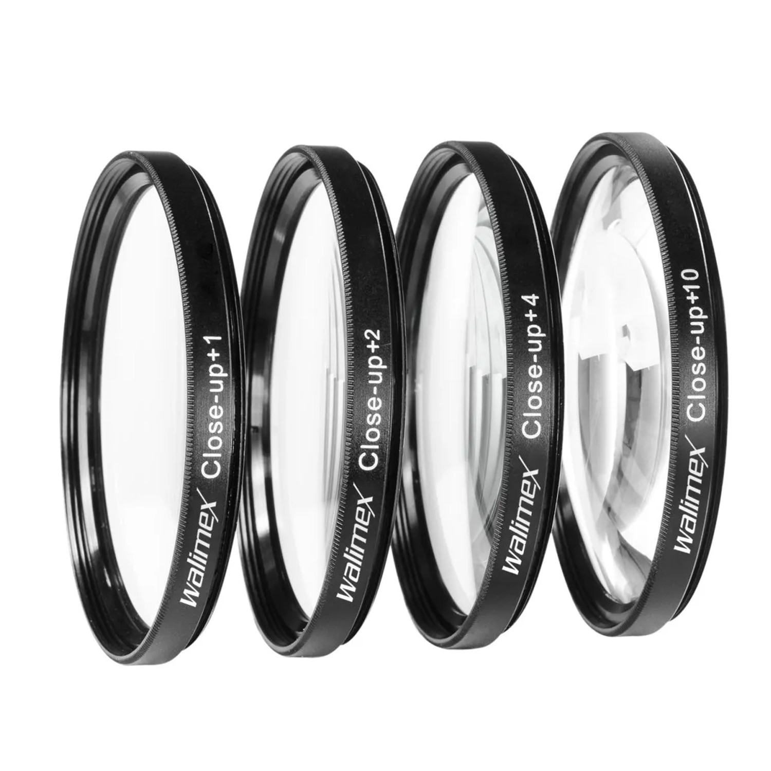 Walimex Set 4X Close Up Makrolinsen 67Mm +1/+2/+4/+10 Dpt Kamera Nahlinse Makro