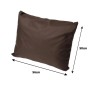 Setgarden Mix Bench Kissen Outdoor Kissen Bankauflage 100x60+2x50x56cm Kissen Für 2-Sitzer Bänke 1tlg 1tlg Braun_9