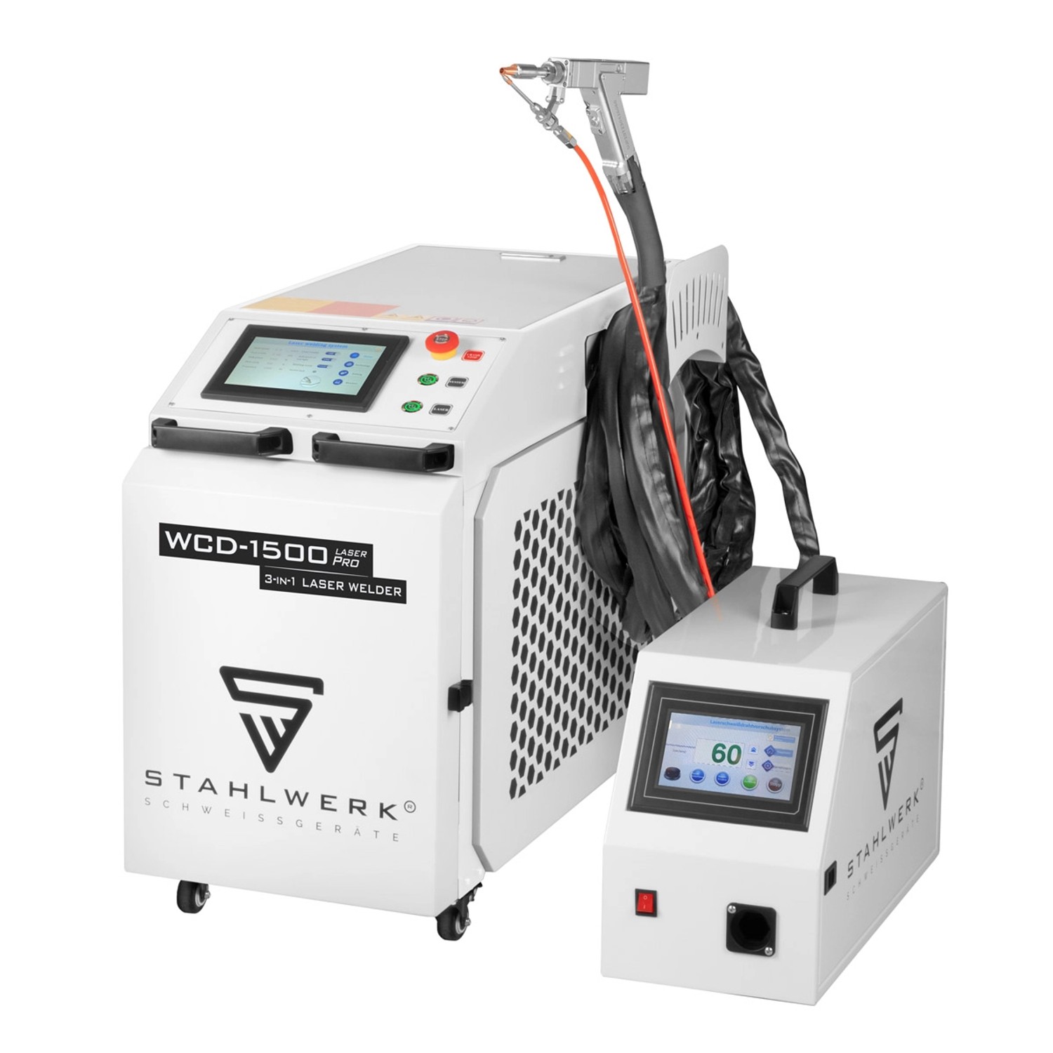 STAHLWERK 3-in-1 Laser-Schweißgerät WCD-1500 Laser Pro