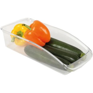 Bestlivings Kühlschrankbox M mit Gemüse und Paprika, transparente Küchenhelfer Aufbewahrung.