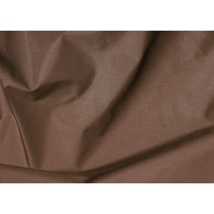 Nahaufnahme des braunen Sitting Point Sessel Scuba (300 l) Bezugs.