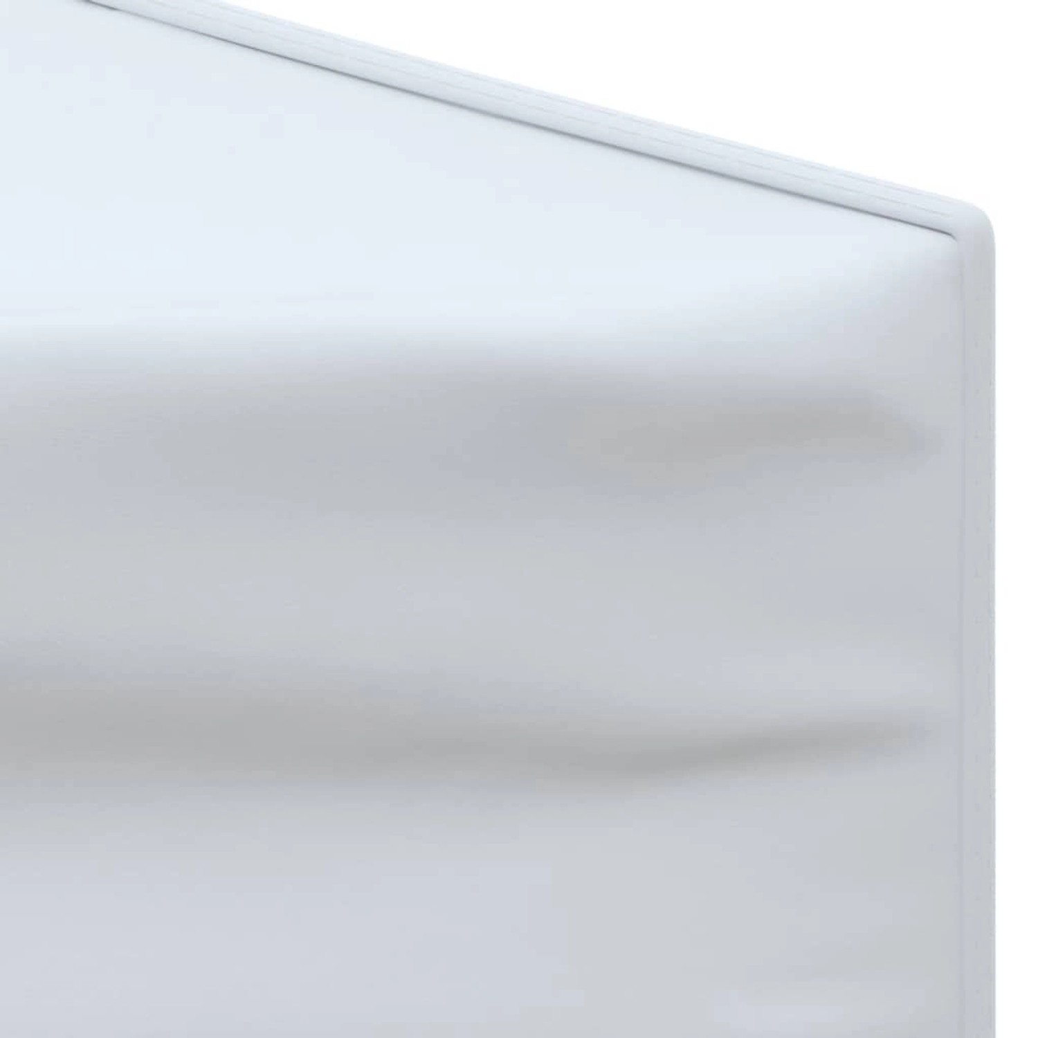 Detailansicht: Weißes, faltbares Partyzelt 3x6 m mit Seitenwänden.