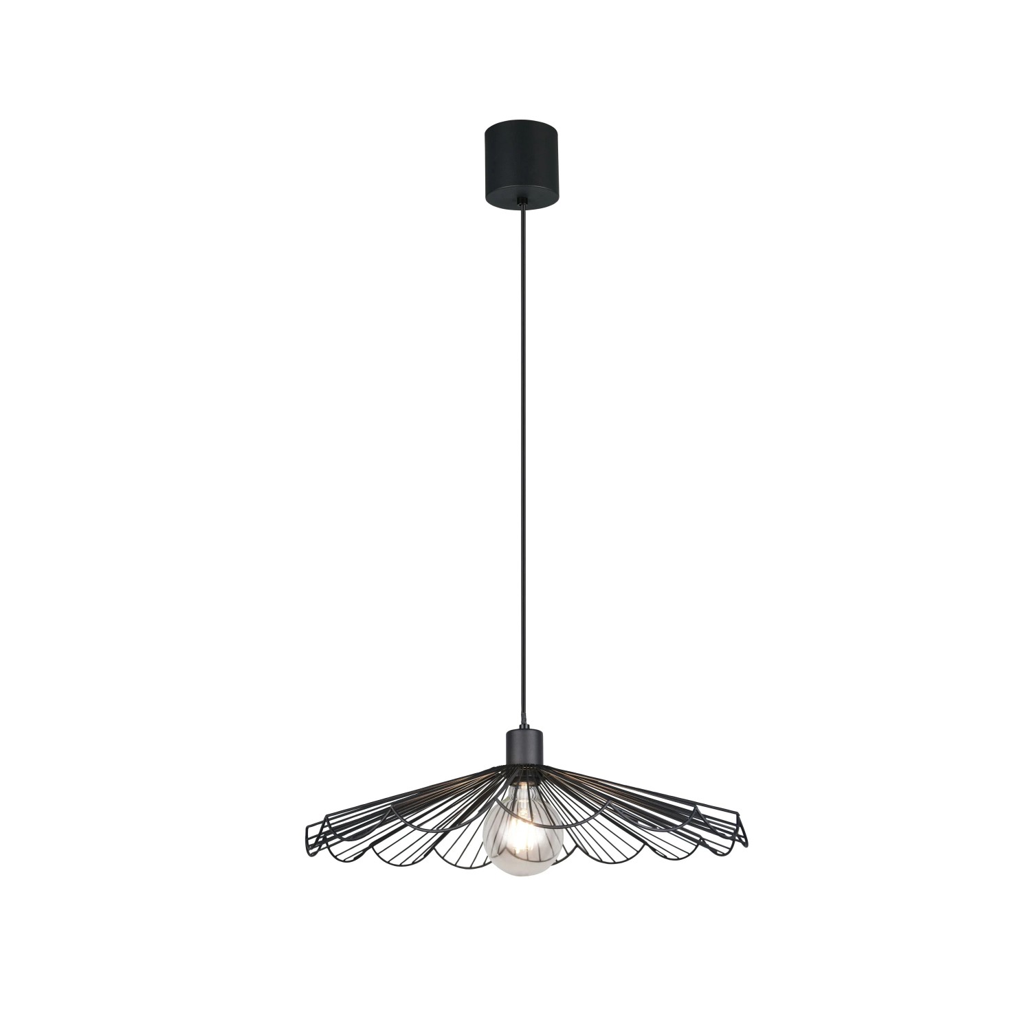 Reality Pendelleuchte Margarita Schwarz Matt 50 cm