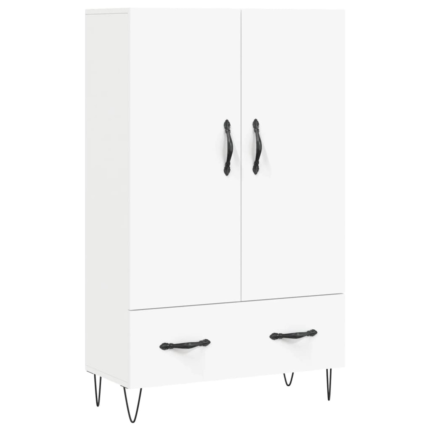 vidaXL Highboard Weiß 69,5x31x115 cm Holzwerkstoff 828228 günstig online kaufen