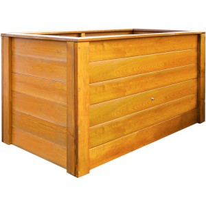 Hochbeet Pinie, 150x76x79 cm, aus Holz. Ideal für Garten, Terrasse und Balkon.