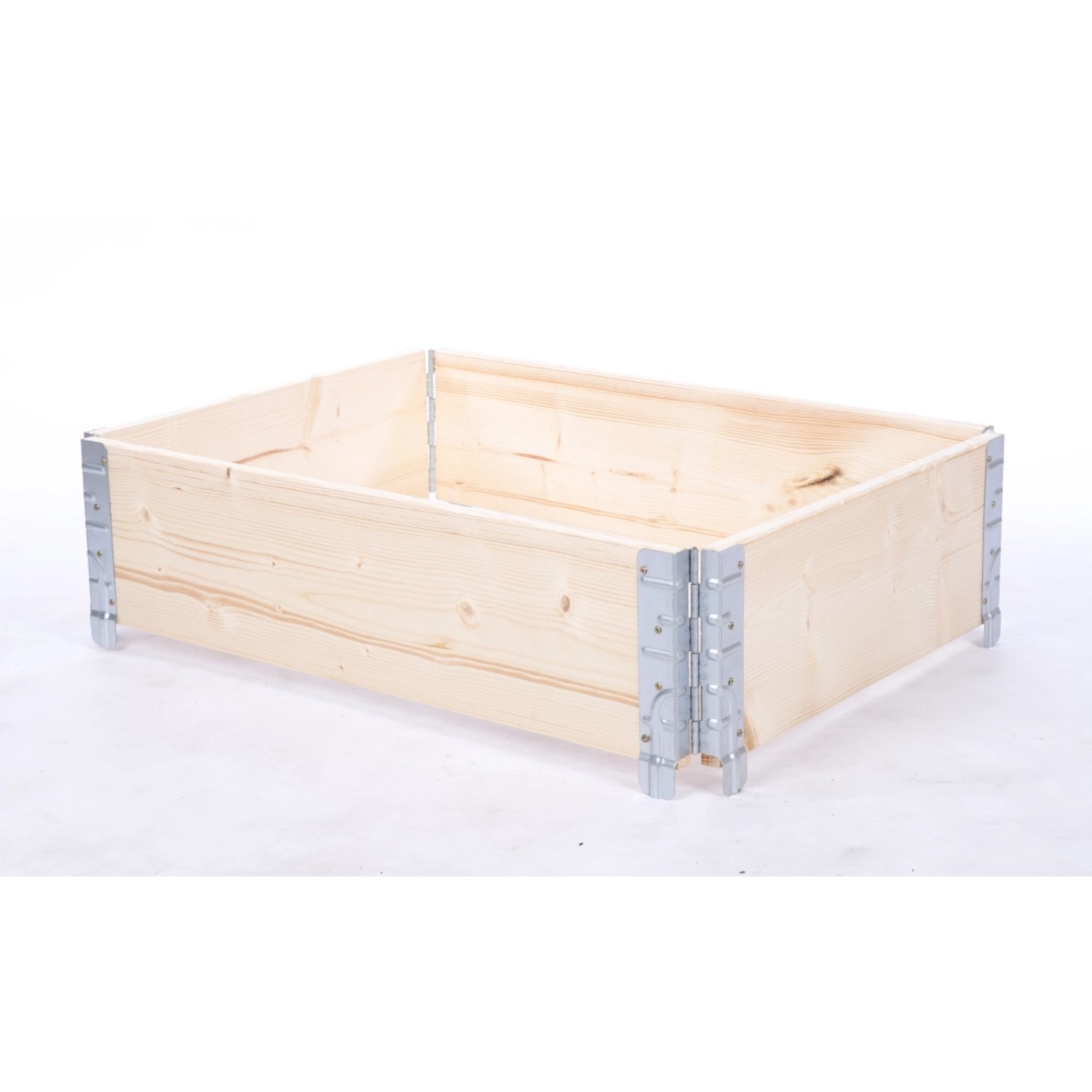 PROREGAL Hochbeetkisten GrowBox HxBxT 20x60x80 cm 1 Ebene Holz Natur günstig online kaufen
