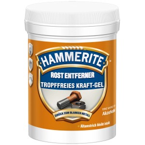 Hammerite Rost Entferner Kraft-Gel, 200ml, für effektiven Rostschutz. Tropffreie Formel.