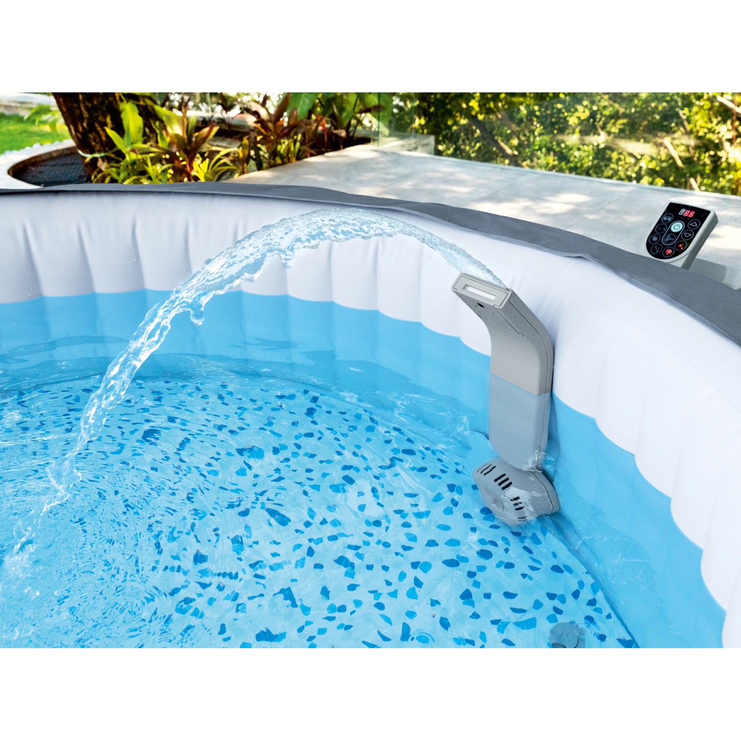 Bestway LAY-Z-SPA Xtras LED-Wasserfall 46 cm x 17 cm x 10,4 cm