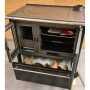 Plamen Küchenofen Holzherd 850 Glas Schwarz Rechte Version und 8 kW_3