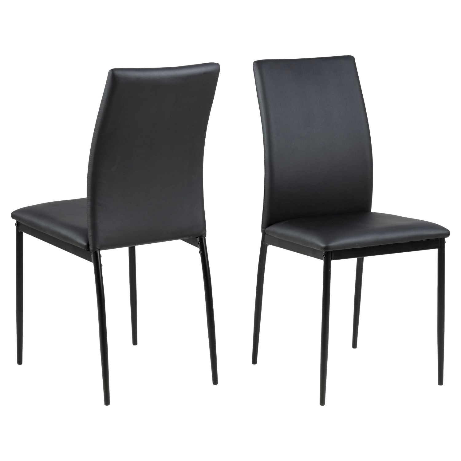 ebuy24 Des Esszimmerstuhl Schwarz günstig online kaufen