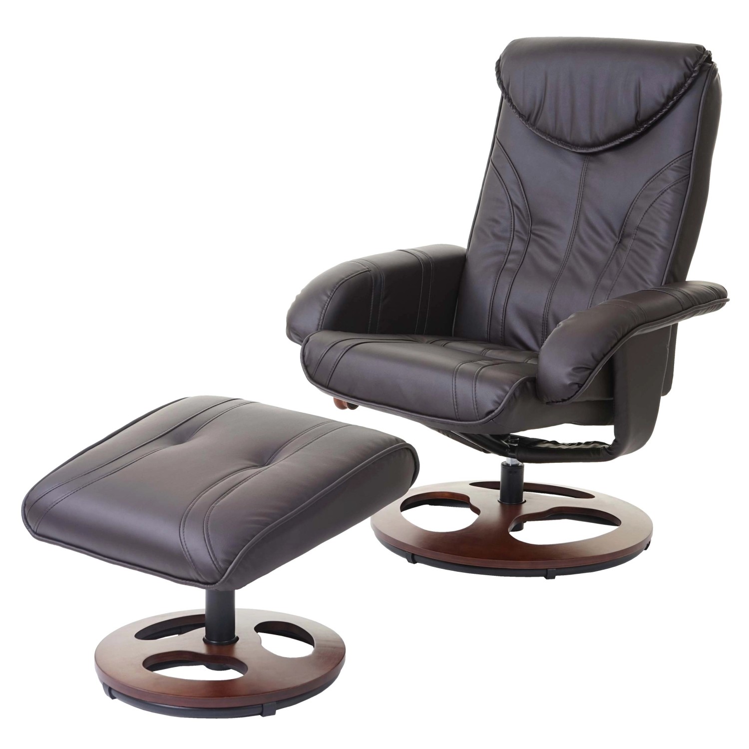 MCW Relaxsessel C46 mit Hocker Braun günstig online kaufen